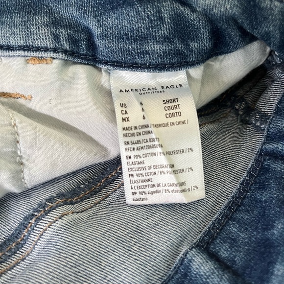 American Eagle Next Level Stretch Ripped Skinny Jeans - Picture 5 of 6